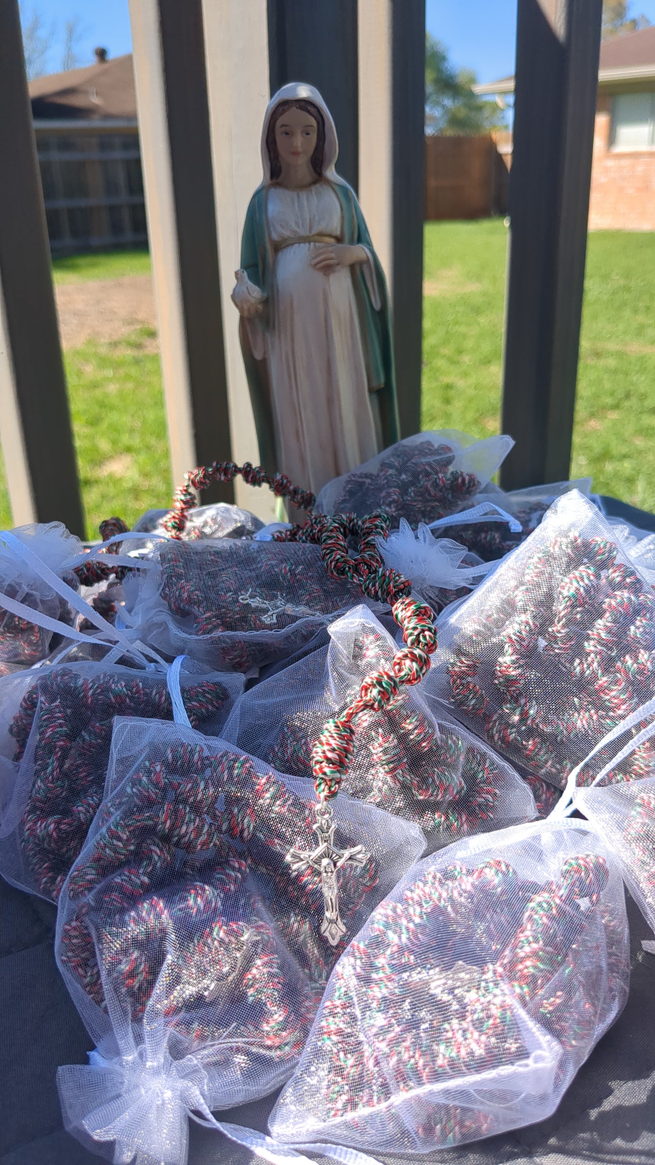 Christmas Sweater Rosary, Large