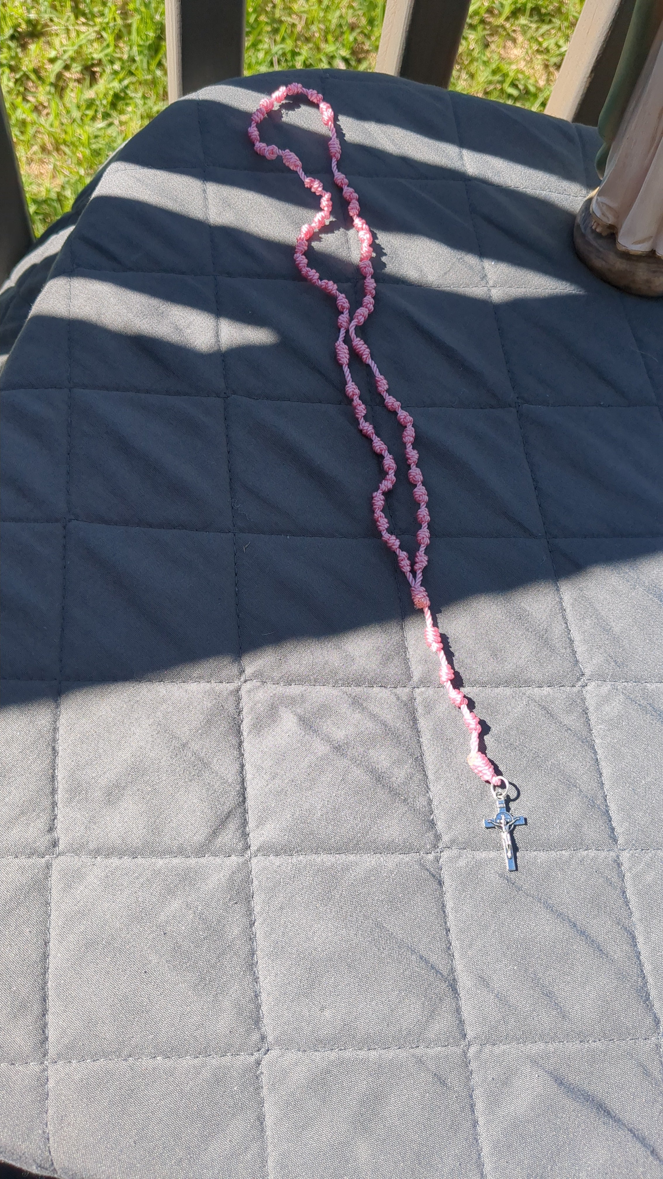 Light Pink Rosary, Small