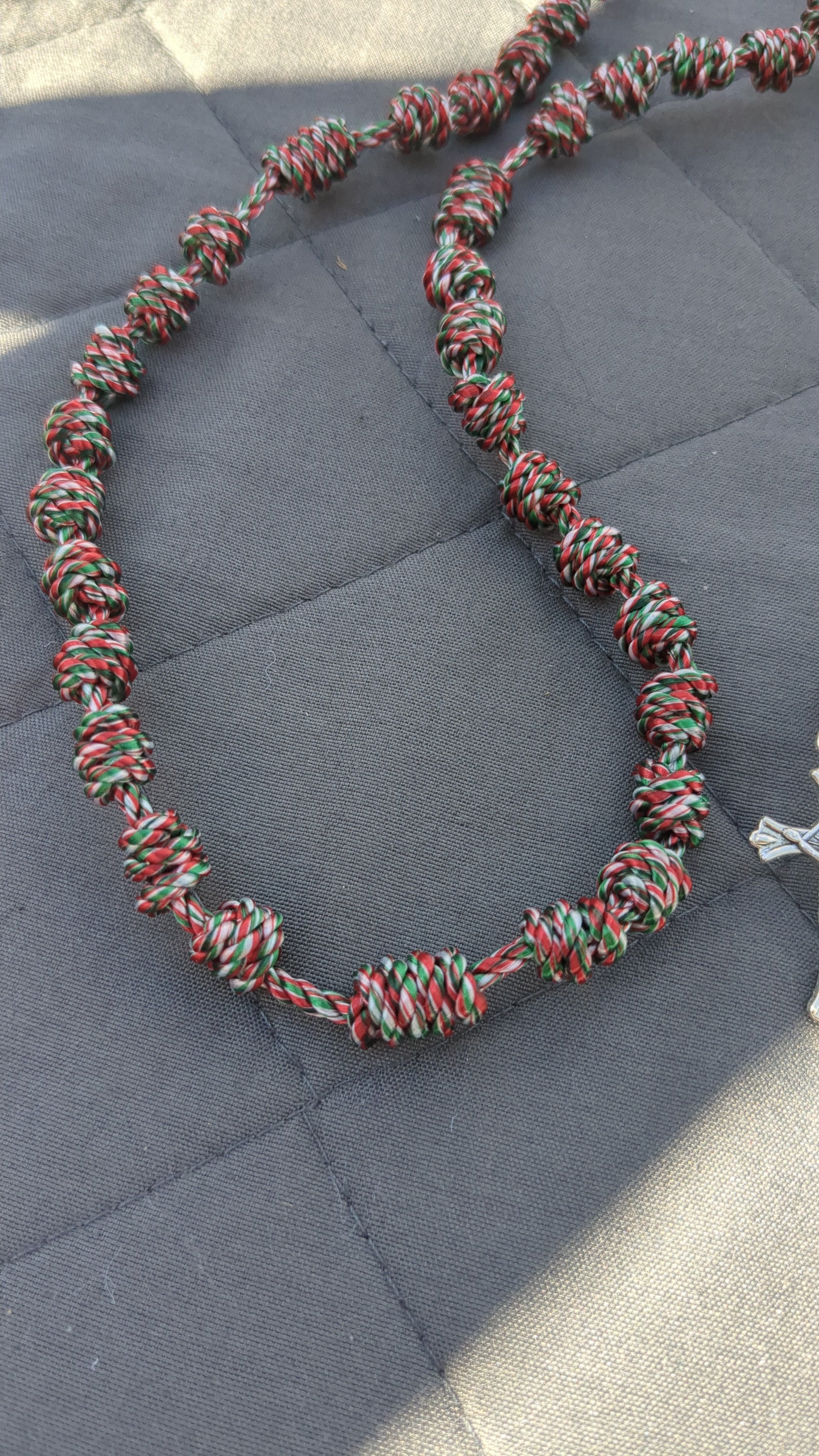 Christmas Sweater Rosary, Large