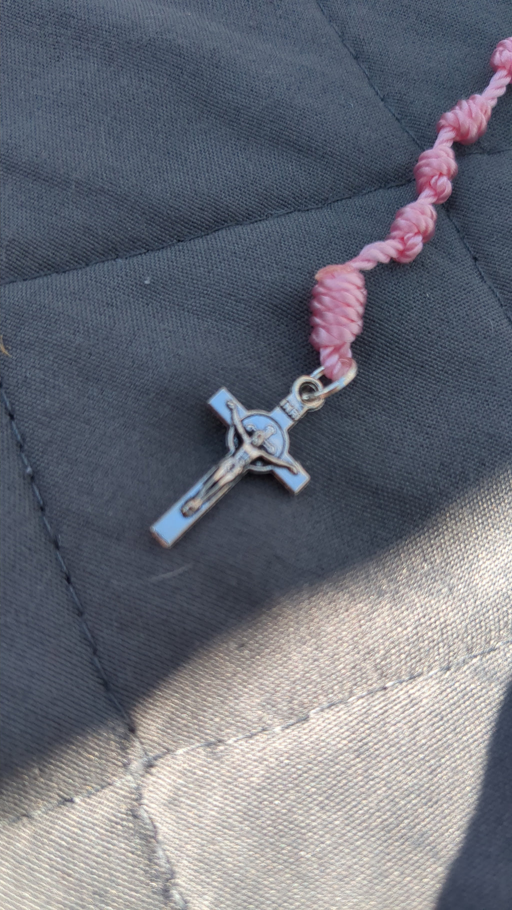 Light Pink Rosary, Small