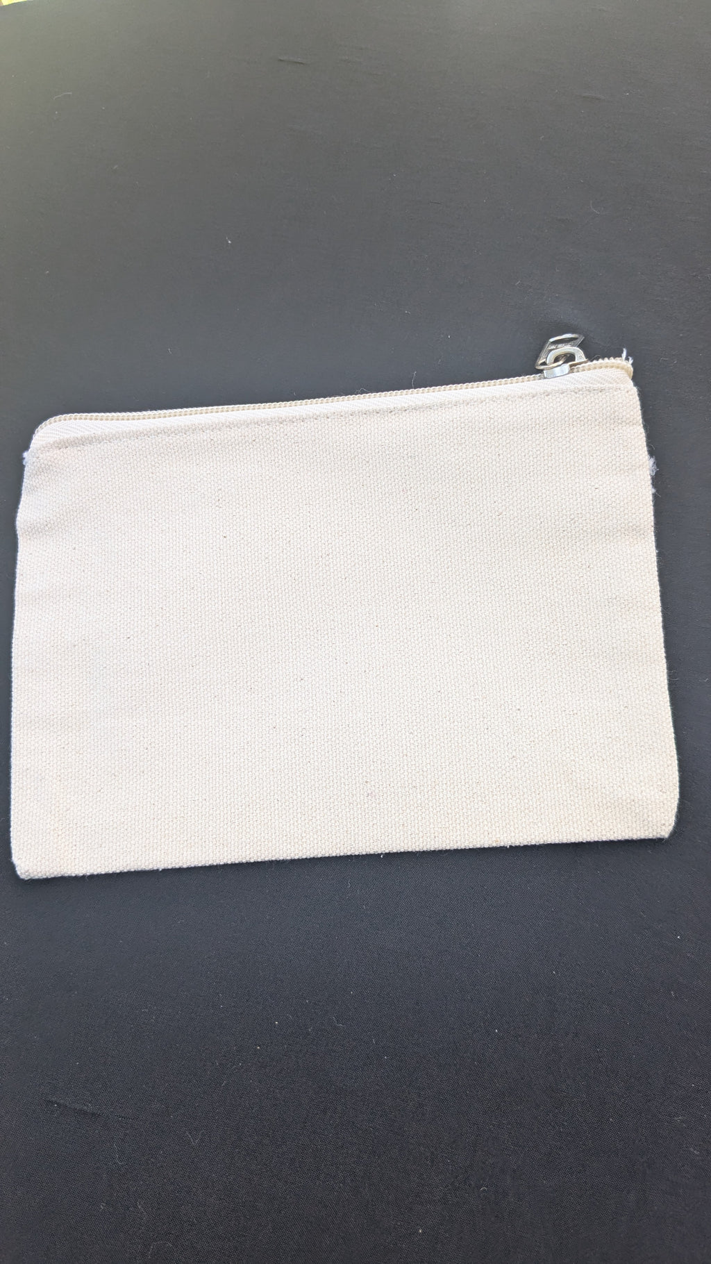 Canvas Cross Pouch: Rosary & Prayer Card Holder