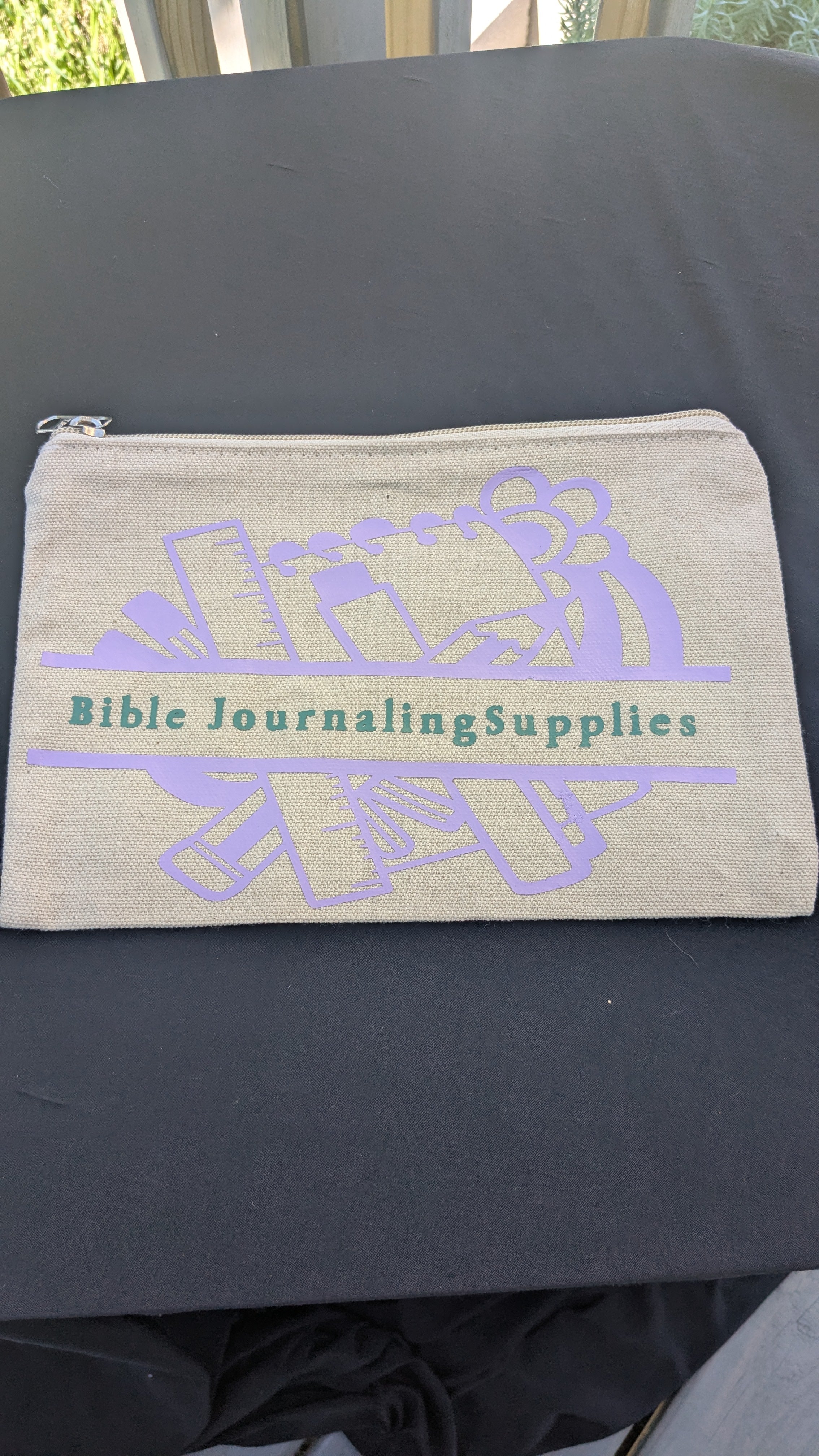 Bible Journaling Supplies pouch