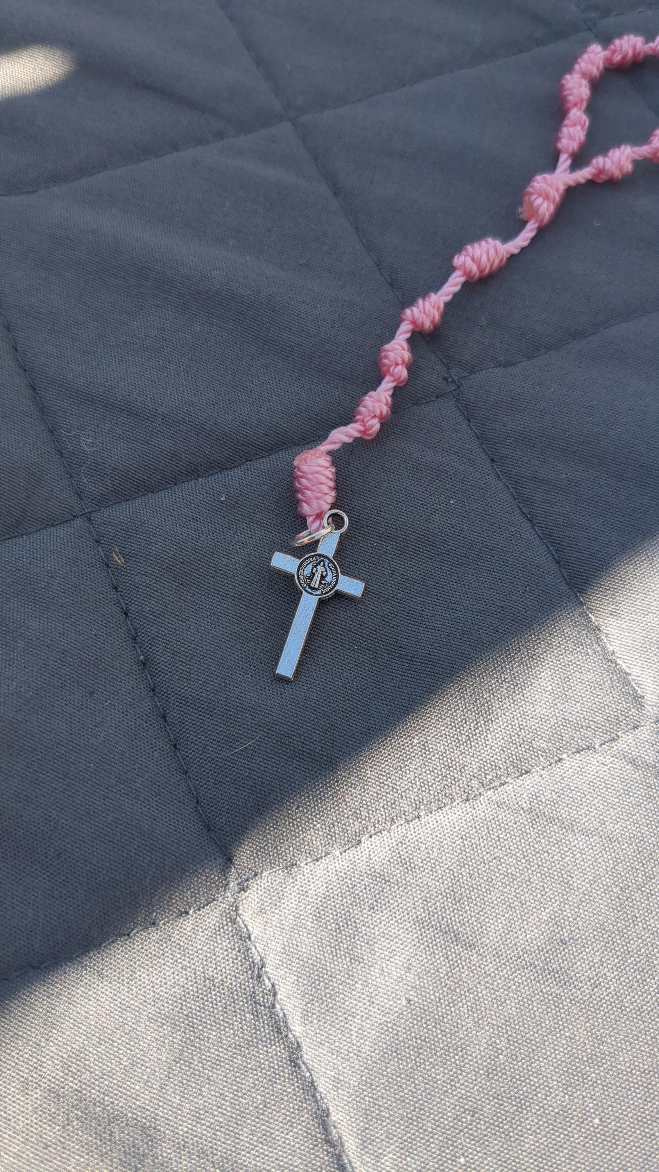 Light Pink Rosary, Small