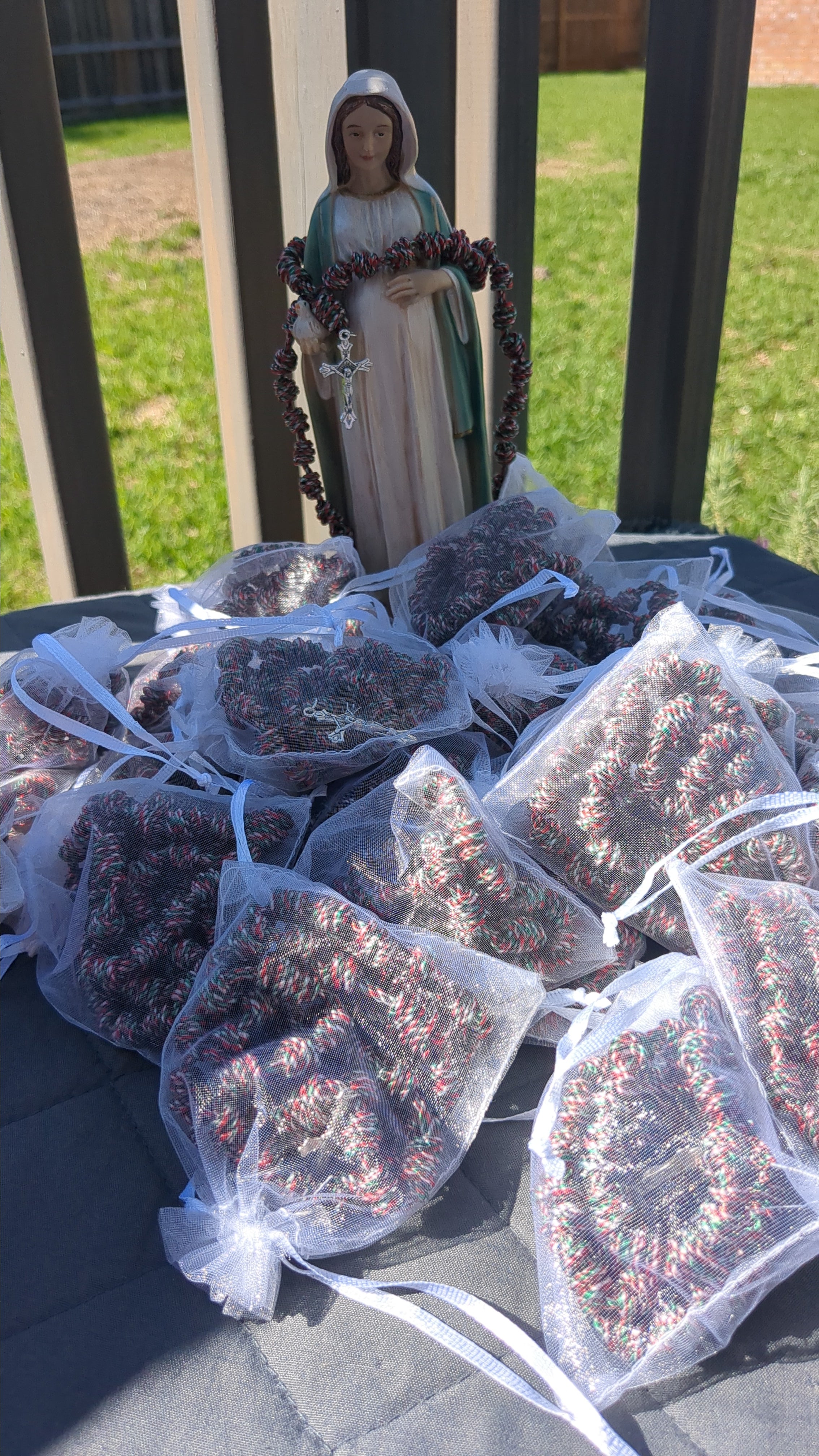 Christmas Sweater Rosary, Large